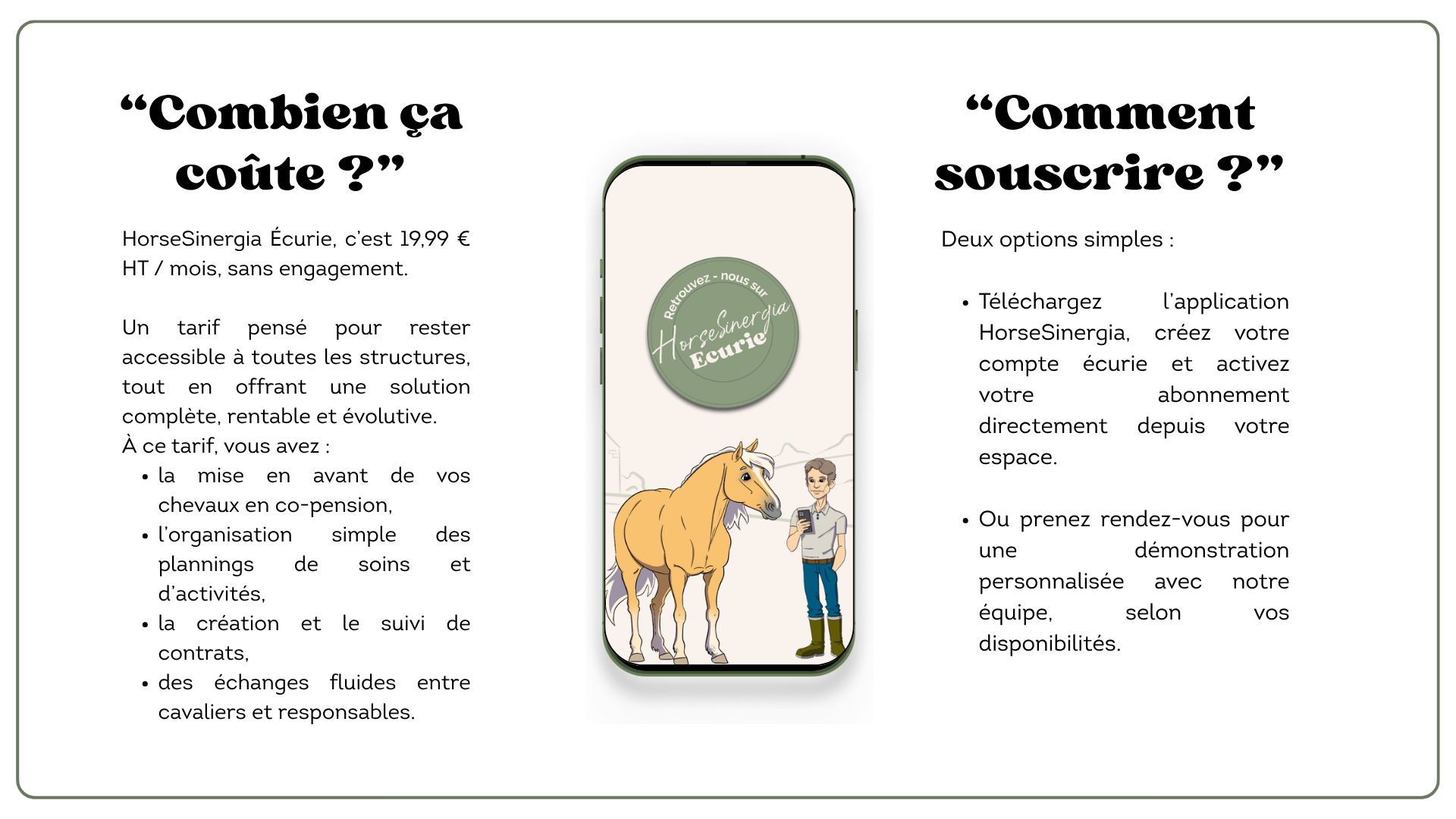 présentation du prix et de la prise de souscription